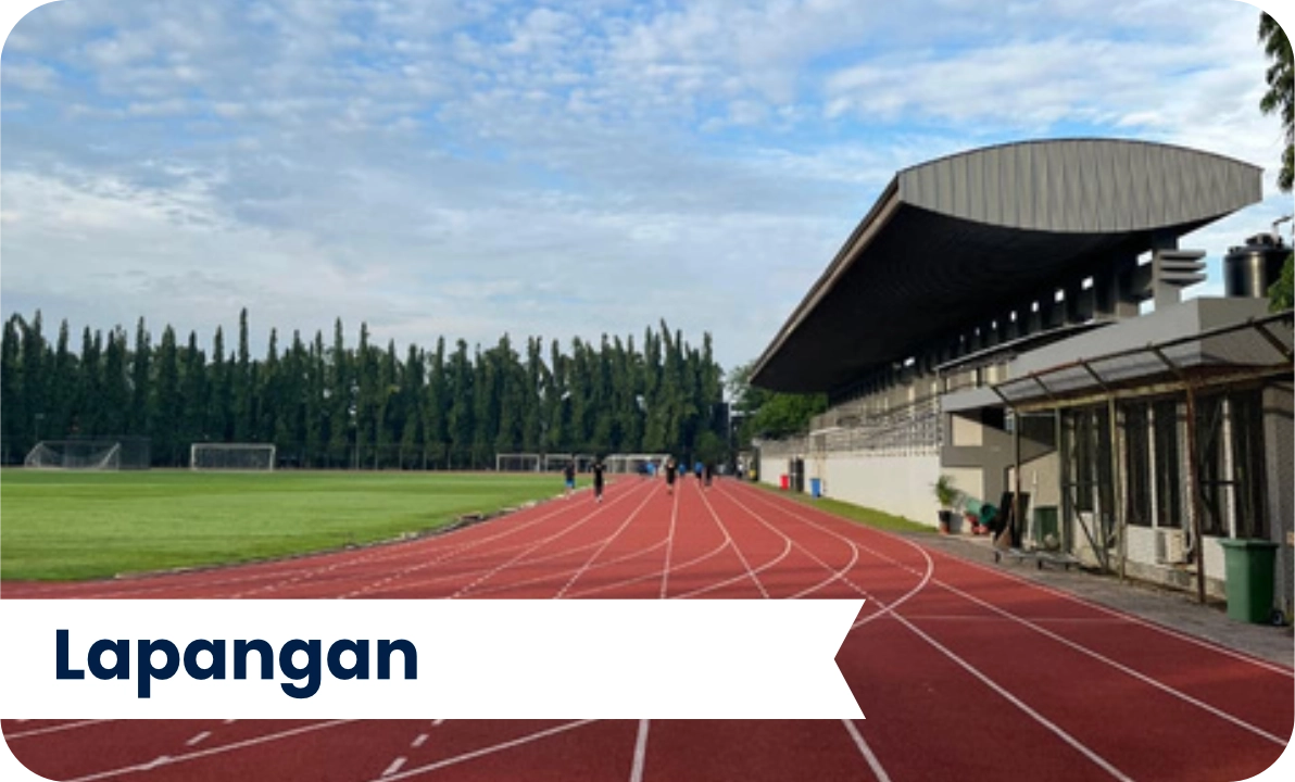 Fasilitas Lapangan Bimbel Masuk TNI POLRI AKPOL, SIPSS, Bintara & Sekolah Kedinasan